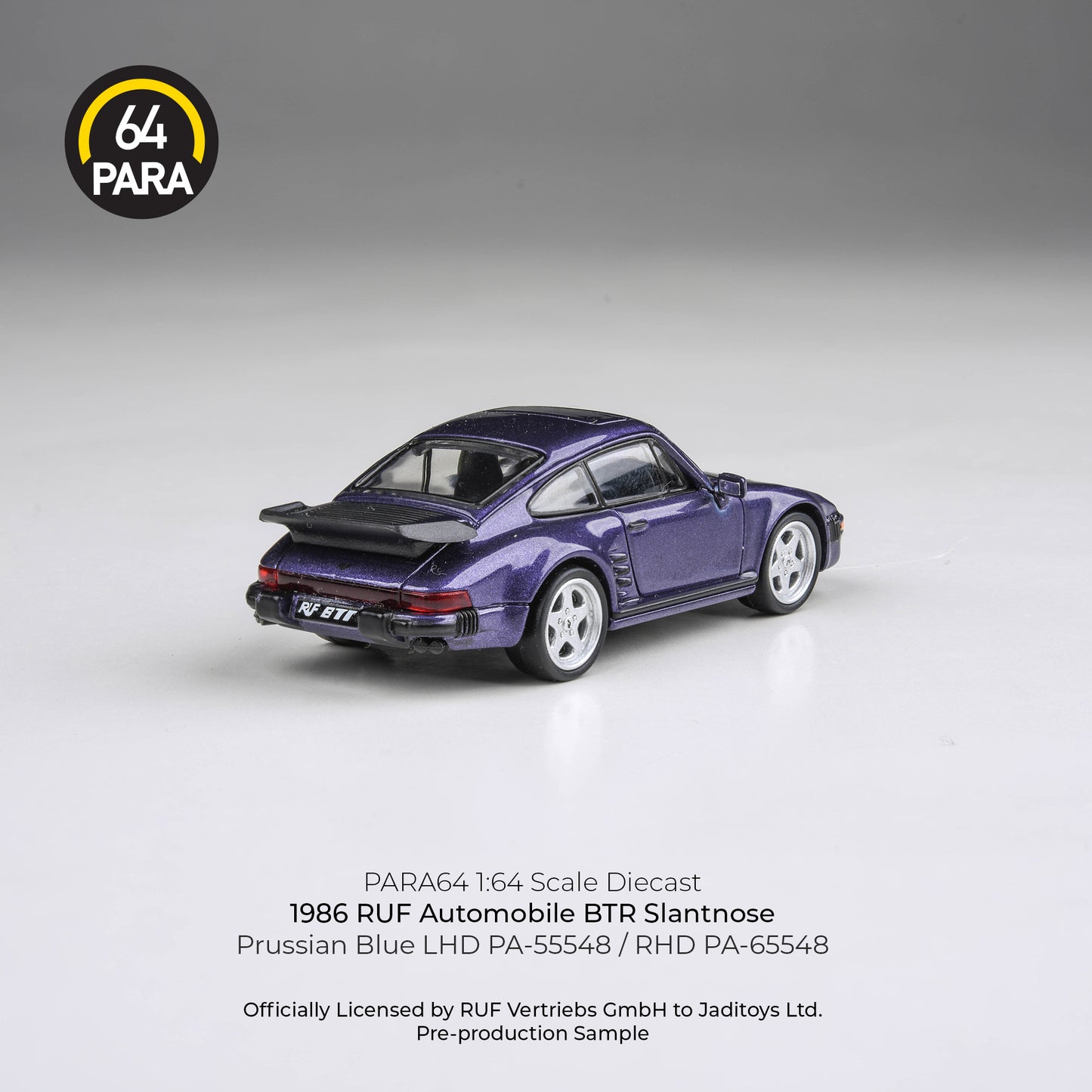 PARA64 1/64 1986 RUF BTR Slantnose, Prussian Blue LHD PA-55548