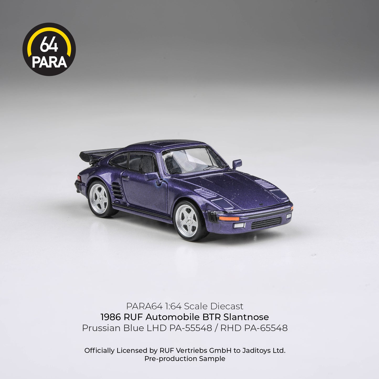 PARA64 1/64 1986 RUF BTR Slantnose, Prussian Blue LHD PA-55548