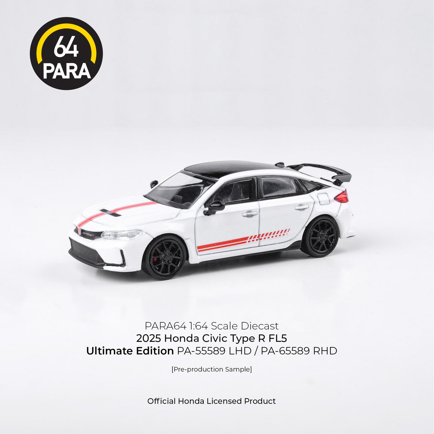 PARA64 1/64 Honda Civic Type R Ultimate Edition w/ photo etch wheels LHD PA-55589
