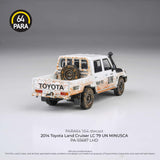 PREORDER PARA64 1/64 2014 Toyota Land Cruiser LC79 UN MINUSCA LHD Off road effect PA-55687 (Approx. Release Date : Q2 2026 subject to manufacturer's final decision)
