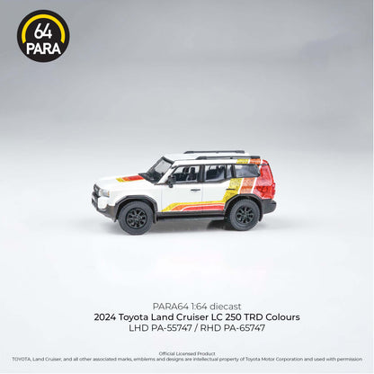 PARA64 1/64 2025 Land Cruiser 250 Prado TRD Colours PA-55747