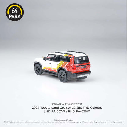 PARA64 1/64 2025 Land Cruiser 250 Prado TRD Colours PA-55747