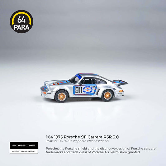 PARA64 1/64 1974 Porsche 911 3.0 RSR 'Martini' PA-55794