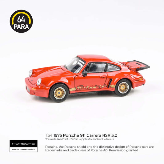 PARA64 1/64 Porsche 911 Carrera RSR 3.0 Guards Red w/ photo etch wheels LHD PA-55796