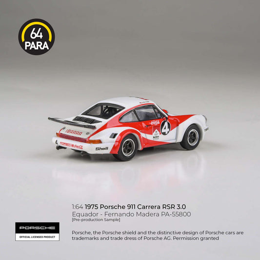 PARA64 1/64 1976 Porsche 911 Carrera RSR 3.0 Ecuador-Fernando Madera PA-55800