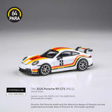 PREORDER PARA64 1/64 2025 Porsche 911 GT3 (992.2) Andial Livery LHD PA-55876 (Approx. Release Date : Q2 2026 subject to manufacturer's final decision)
