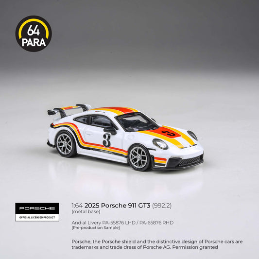 PARA64 1/64 2025 Porsche 911 GT3 (992.2) Andial Livery LHD PA-55876