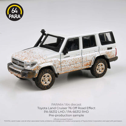 PARA64 1/64 2014 Toyota Land Cruiser LC76 Off Road Effect PA-56312 LHD