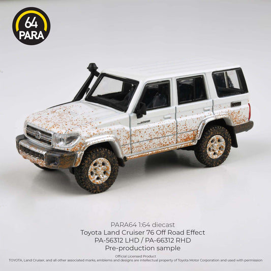PARA64 1/64 2014 Toyota Land Cruiser LC76 Off Road Effect PA-56312 LHD
