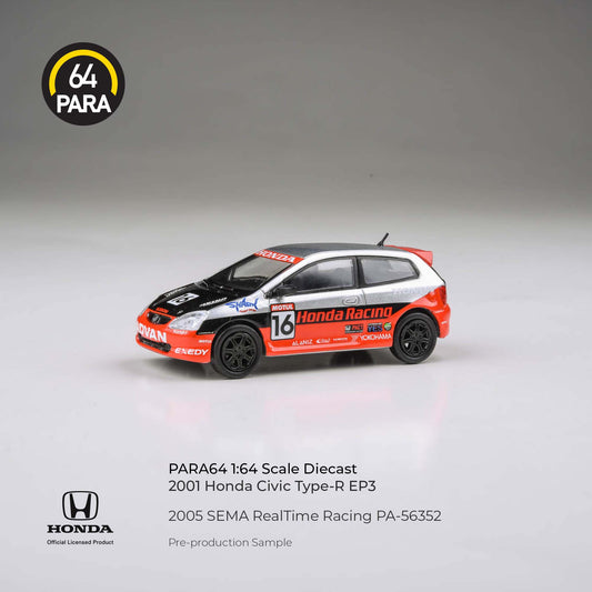 PARA64 1/64  Honda Civic 2005 SEMA Realtime Racing PA-56352