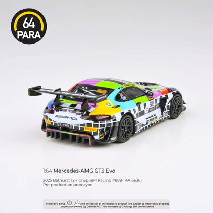 PARA64 1/64 Mercedes-AMG GT3 2025 Bathurst 12H GruppeM Racing #888 LHD PA-56361