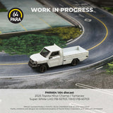 PREORDER PARA64 1/64 2025 Toyota Hilux Champ Tamaraw Super White (LHD) PB-55703 (Approx. Release Date : Q2 2026 subject to manufacturer's final decision)
