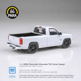 PREORDER PARA64 1/64 2006 Chevrolet Silverado Single Cab Summit White PB-55834 (Approx. Release Date : Q1 2026 subject to manufacturer's final decision)