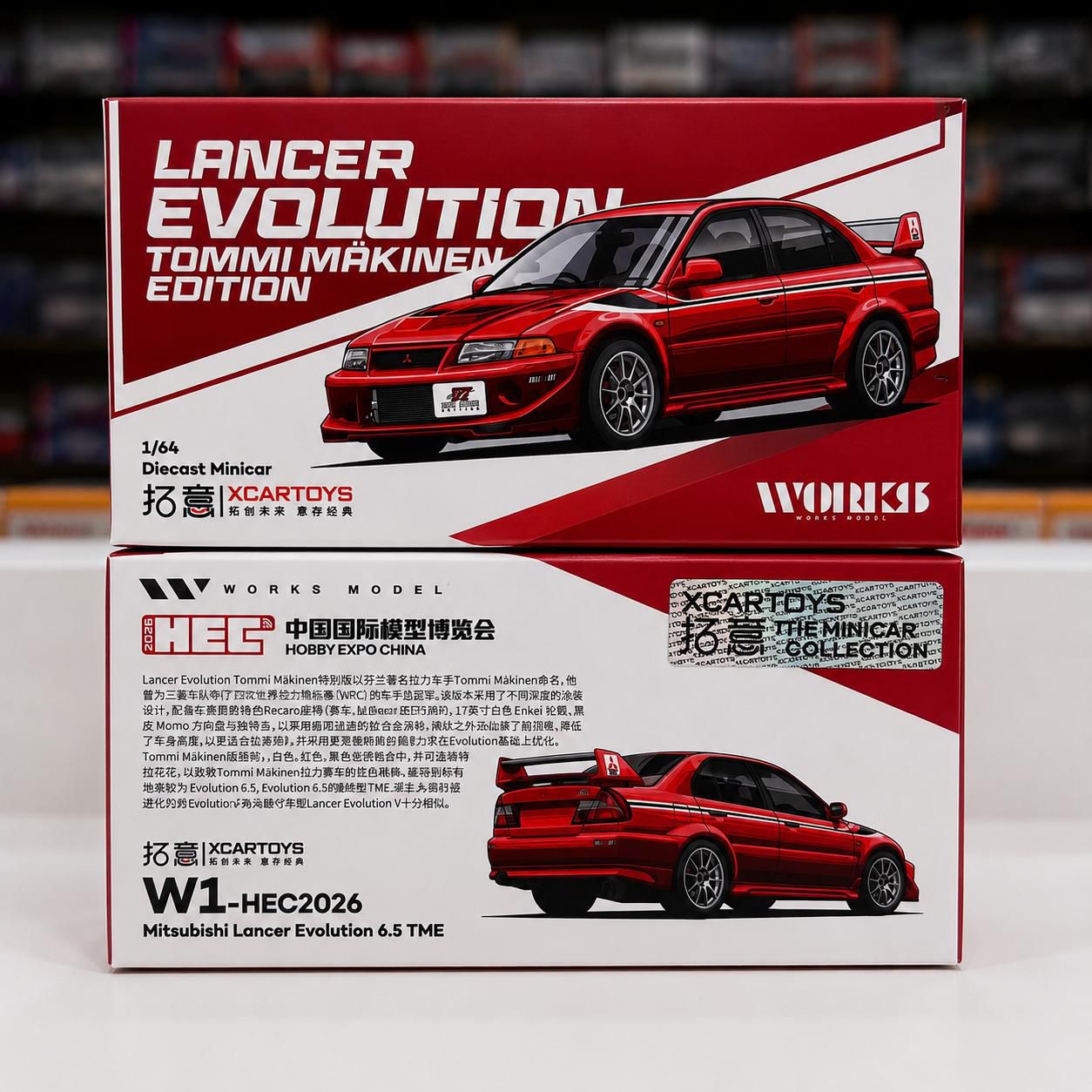 WORKS 1/64 Lancer Evolution VI TME HEC 2026 **Limited ONE per customer**