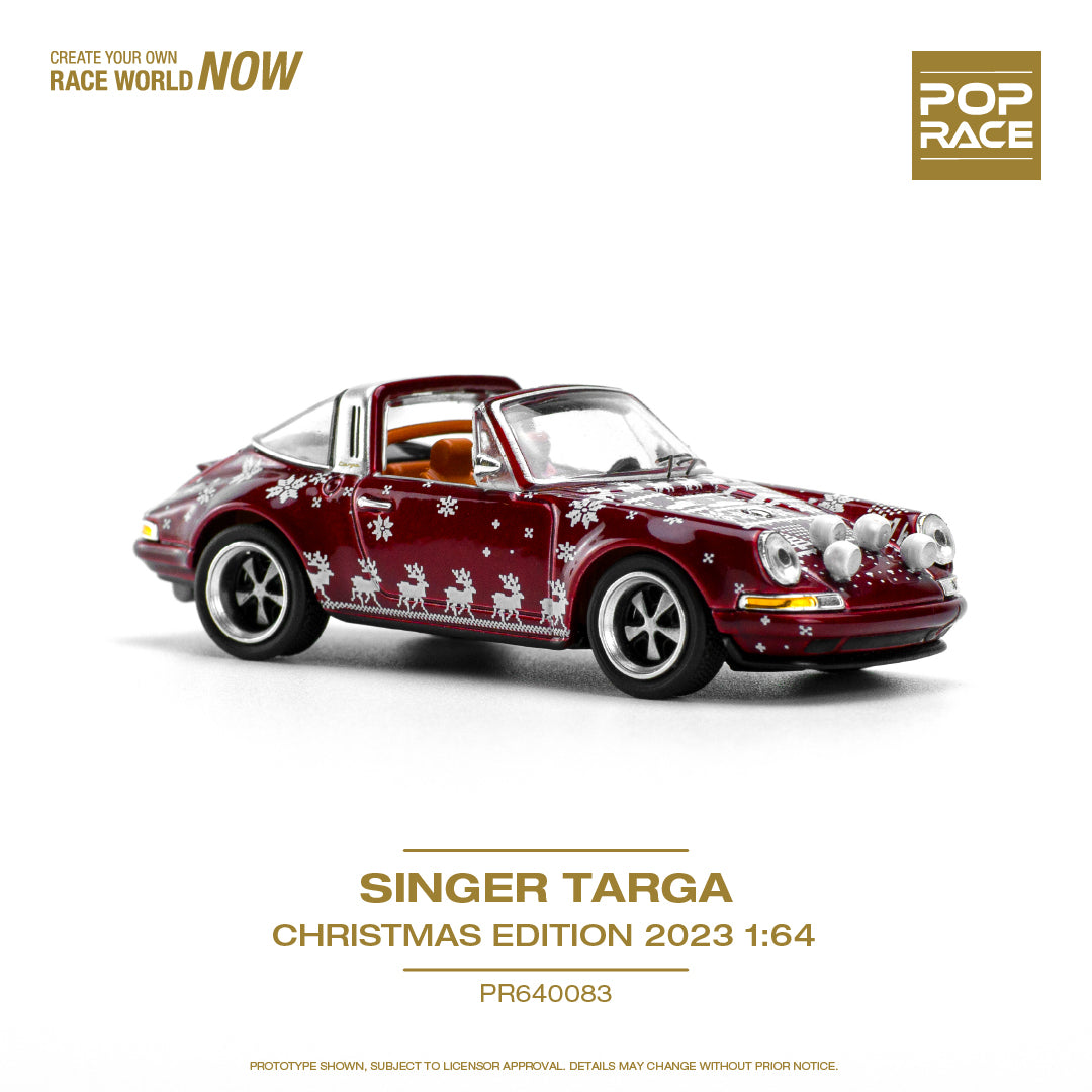 POPRACE 1/64 Singer Targa Christmas PR640083