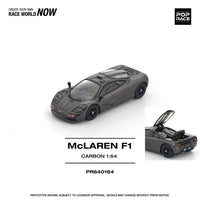 PREORDER POPRACE 1/64 McLAREN F1 CARBON EDITION PR640164 (Approx. Release Date: Q1 2026 and subject to the manufacturer's final decision)