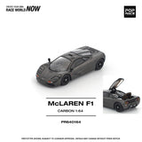 PREORDER POPRACE 1/64 McLAREN F1 CARBON EDITION PR640164 (Approx. Release Date: Q1 2026 and subject to the manufacturer's final decision)