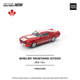 PREORDER POPRACE 1/64 SHELBY MUSTANG GT500 RED PR640182 **CHASE CARS ARE RANDOMLY PACKED** (Approx. Release Date: NOV 2025 and subject to the manufacturer's final decision)