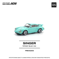 PREORDER POPRACE 1/64 SINGER 964 TIFFANY BLUE PR640205 (Approx. Release Date: Q4 2025 and subject to the manufacturer's final decision)