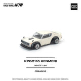 PREORDER POPRACE 1/64 KPGC110 KENMERI WHITE PR640210 (Approx. Release Date: Q3 2026 and subject to the manufacturer's final decision)