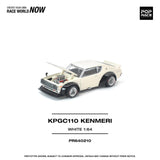 PREORDER POPRACE 1/64 KPGC110 KENMERI WHITE PR640210 (Approx. Release Date: Q3 2026 and subject to the manufacturer's final decision)