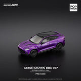 PREORDER POPRACE 1/64 ASTON MARTIN DBX 707 - STORM PURPLE PR640268 (Approx. Release Date: Q3 2025 and subject to the manufacturer's final decision)