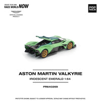 PREORDER POPRACE 1/64 ASTON MARTIN VALKYRIE IRIDESCENT EMERALD PR640269 (Approx. Release Date: Q4 2025 and subject to the manufacturer's final decision)