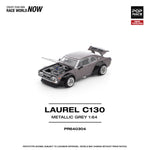 PREORDER POPRACE 1/64 LAUREL C130 METALLIC GREY PR640304 (Approx. Release Date: Q4 2025 and subject to the manufacturer's final decision)