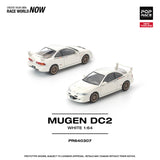 PREORDER POPRACE 1/64 MUGEN DC2 WHITE PR640307 (Approx. Release Date: Q3 2026 and subject to the manufacturer's final decision)