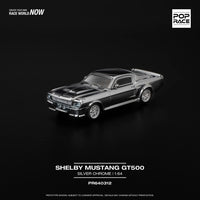 PREORDER POPRACE 1/64 SHELBY MUSTANG GT500 - SILVER CHROME PR640312 (Approx. Release Date: Q3 2025 and subject to the manufacturer's final decision)