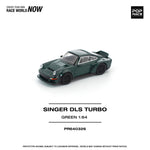 PREORDER POPRACE 1/64 SINGER DLS TURBO (ROAD) GREEN PR640326 (Approx. Release Date: Q4 2025 and subject to the manufacturer's final decision)