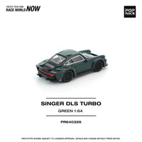PREORDER POPRACE 1/64 SINGER DLS TURBO (ROAD) GREEN PR640326 (Approx. Release Date: Q4 2025 and subject to the manufacturer's final decision)