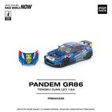 PREORDER POPRACE 1/64 PANDEM GR 86 TENGKU DJAN LEY PR640336 (Approx. Release Date: Q3 2026 and subject to the manufacturer's final decision)