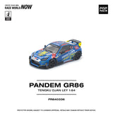 PREORDER POPRACE 1/64 PANDEM GR 86 TENGKU DJAN LEY PR640336 (Approx. Release Date: Q3 2026 and subject to the manufacturer's final decision)