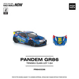 PREORDER POPRACE 1/64 PANDEM GR 86 TENGKU DJAN LEY PR640336 (Approx. Release Date: Q3 2026 and subject to the manufacturer's final decision)