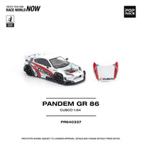 PREORDER POPRACE 1/64 PANDEM GR86 - CUSCO PR640337 (Approx. Release Date: Q1 2026 and subject to the manufacturer's final decision)