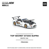 PREORDER POPRACE 1/64 TOP SECRET GT300 SUPRA WHITE PR640364 (Approx. Release Date: Q3 2026 and subject to the manufacturer's final decision)