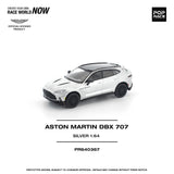 PREORDER POPRACE 1/64 ASTON MARTIN DBX 707 SILVER  PR640367 (Approx. Release Date: Q3 2026 and subject to the manufacturer's final decision)