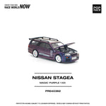 PREORDER POPRACE 1/64 NISSAN STAGEA MAGIC PURPLE PR640382 (Approx. Release Date: Q4 2025 and subject to the manufacturer's final decision)