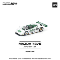 PREORDER POPRACE 1/64 MAZDA 787B JSPC 1991 PR640386 (Approx. Release Date: Q1 2026 and subject to the manufacturer's final decision)
