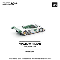 PREORDER POPRACE 1/64 MAZDA 787B JSPC 1991 PR640386 (Approx. Release Date: Q1 2026 and subject to the manufacturer's final decision)