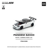 PREORDER POPRACE 1/64 PANDEM S2000 SOFTTOP WHITE TOOLING VARIANT PR640389 (Approx. Release Date: Q4 2025 and subject to the manufacturer's final decision)