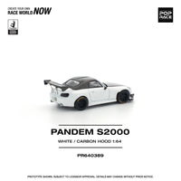 PREORDER POPRACE 1/64 PANDEM S2000 SOFTTOP WHITE TOOLING VARIANT PR640389 (Approx. Release Date: Q4 2025 and subject to the manufacturer's final decision)