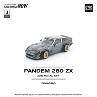 PREORDER POPRACE 1/64 PANDEM 280ZX GUN METAL PR640390 (Approx. Release Date: Q1 2026 and subject to the manufacturer's final decision)