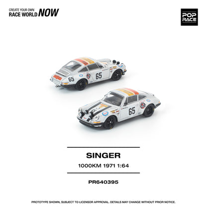 PREORDER POPRACE 1/64 SINGER SPA 1000KM 1971  PR640395 (Approx. Release Date: Q3 2026 and subject to the manufacturer's final decision)