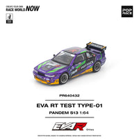 PREORDER POPRACE 1/64 PANDEM S13 EVA RT TEST TYPE-01 PR640432 (Approx. Release Date: Q1 2026 and subject to the manufacturer's final decision)