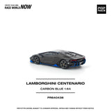 PREORDER POPRACE 1/64 LAMBORGHINI CENTENARIO CARBON BLUE PR640438 (Approx. Release Date: Q3 2026 and subject to the manufacturer's final decision)