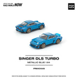PREORDER POPRACE 1/64 SINGER DLS TURBO METALLIC BLUE PR640449 (Approx. Release Date: Q1 2026 and subject to the manufacturer's final decision)