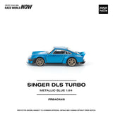 PREORDER POPRACE 1/64 SINGER DLS TURBO METALLIC BLUE PR640449 (Approx. Release Date: Q1 2026 and subject to the manufacturer's final decision)