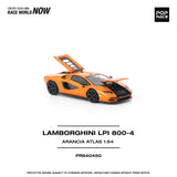PREORDER POPRACE 1/64 LAMBORGHINI COUNTACH LP1 800-4 ARANCIA ATLAS PR640450 (Approx. Release Date: Q1 2026 and subject to the manufacturer's final decision)